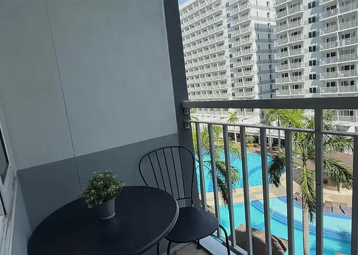 Aiza's Place With Two Beds In Shell Residences Pasay Near Moa And Naia Aparthotel 3*