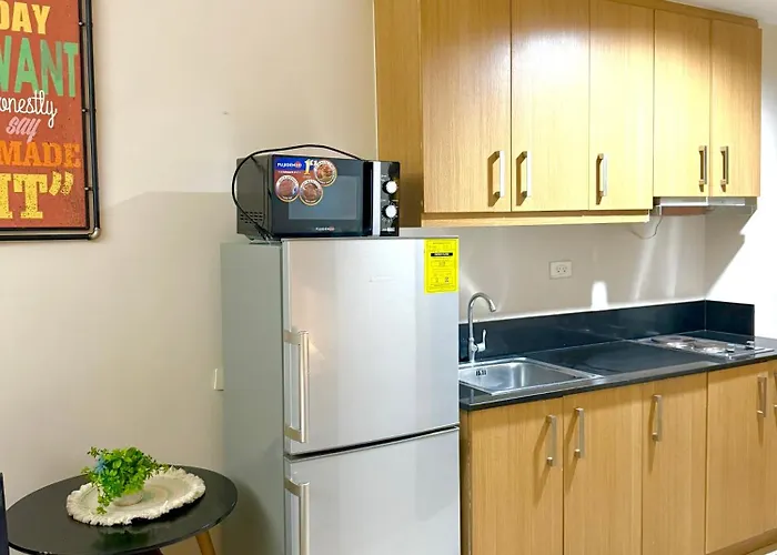Aiza's Place With Two Beds In Shell Residences Pasay Near Moa And Naia 3* Manila