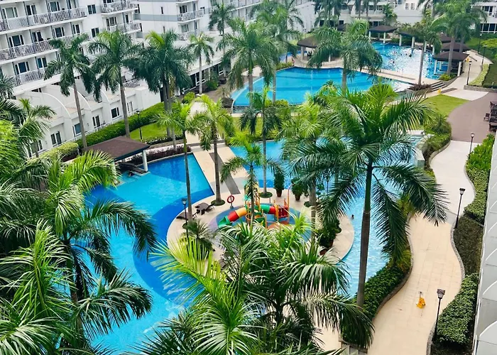 Aparthotel Aiza's Place With Two Beds In Shell Residences Pasay Near Moa And Naia