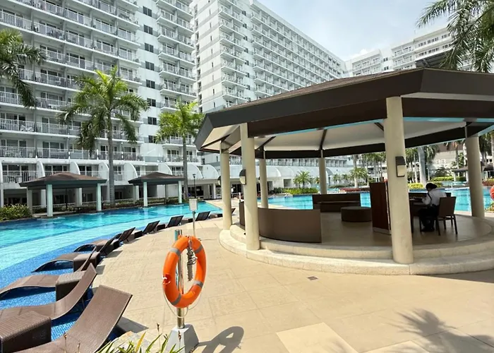 Aiza's Place With Two Beds In Shell Residences Pasay Near Moa And Naia